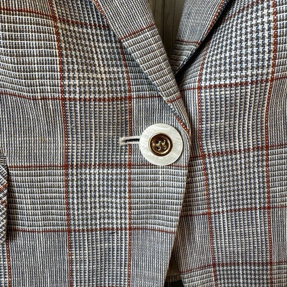 Veronica Beard Schoolboy Plaid Dickey Jacket Size 4 - Picture 5 of 11